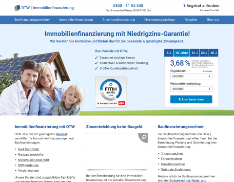 Vorschau von DTW-Immobilienfinanzierung