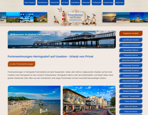 Vorschau von Ferienwohnungen Usedom Heringsdorf