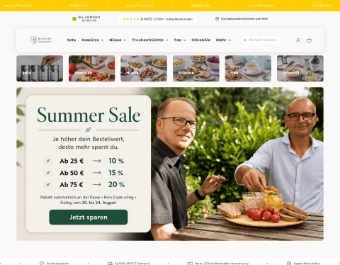 Website-Vorschau von Bratkartoffelgewürz
