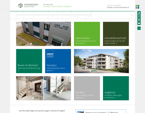Website-Vorschau von Hallenbau in Löhne, Herford, Bünde