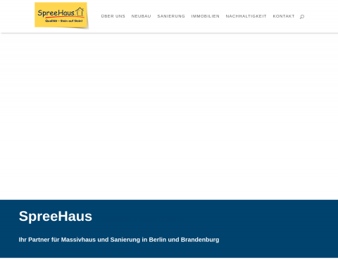 Website-Vorschau von Spreehaus GmbH