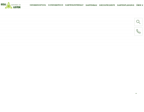 Website-Vorschau von Egli Gartenbau AG Uster