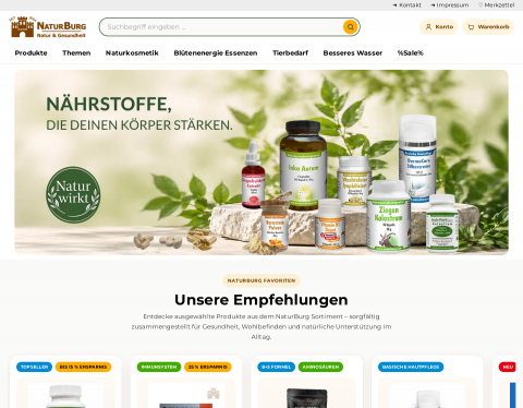 Vorschau von Naturheilmittel Online Shop