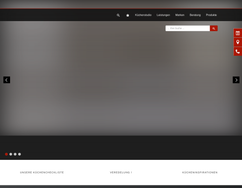 Website-Vorschau von Küchenstudio Büren ? Einbauküchen