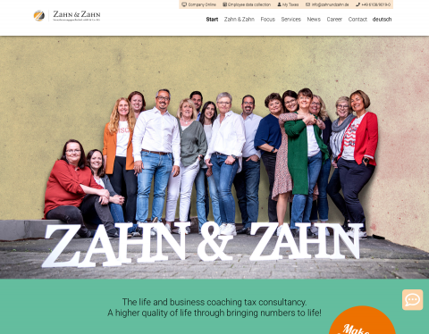 Website-Vorschau von Steuerberater bei Offenbach