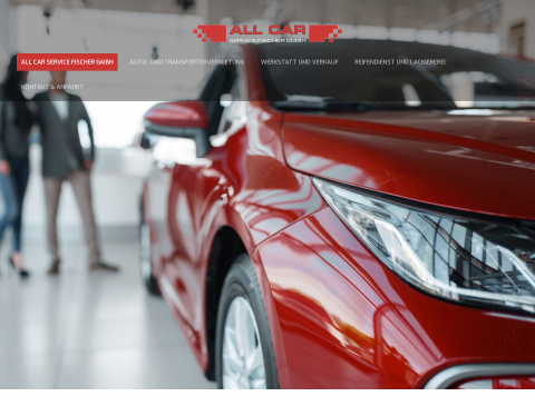 Website-Vorschau von KFZ Werkstatt und Autovermietung