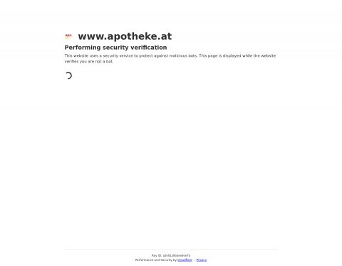 Website-Vorschau von Apotheke.at ? die Versandapotheke