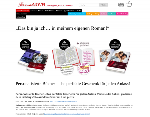Vorschau von PersonalNovel