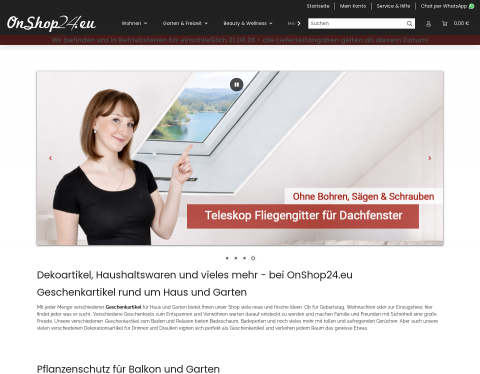 Website-Vorschau von Ansprechpartner rund um Wohnen und Garten