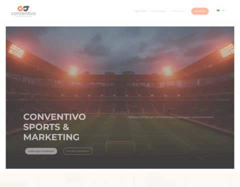 Website-Vorschau von conventivo GmbH