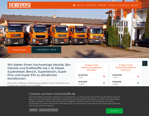 Website-Vorschau von Diesel Freiburg