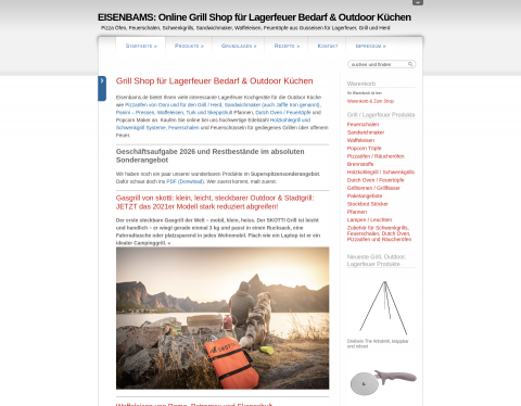 Website-Vorschau von Sandwichmaker on Fire