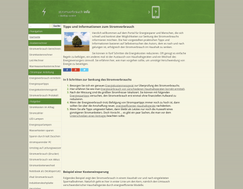 Vorschau von Stromverbrauch und Energiekosten senken