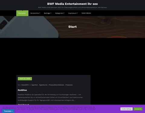 Website-Vorschau von Firmenverzeichnis