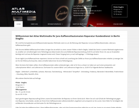 Vorschau von Jura Kaffeemaschinen Reparatur Berlin
