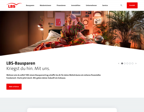 Website-Vorschau von LBS - Bausparkasse der Sparkassen