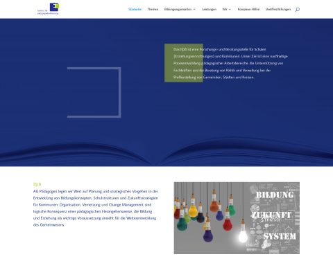 Website-Vorschau von Institut für pädagogische Beratung