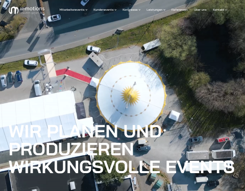 Website-Vorschau von Eventplaner