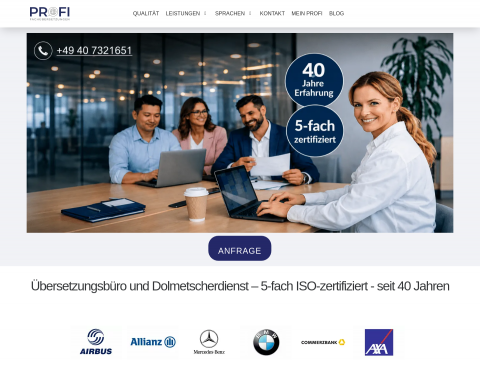 Vorschau von Profi Schnelldienst Fachübersetzung
