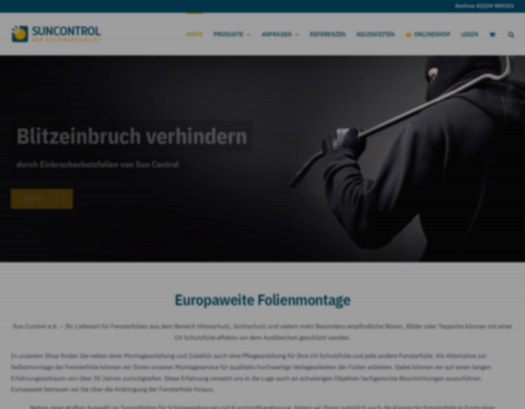 Vorschau von Suncontrol - der Spezialist für Schutzfolien