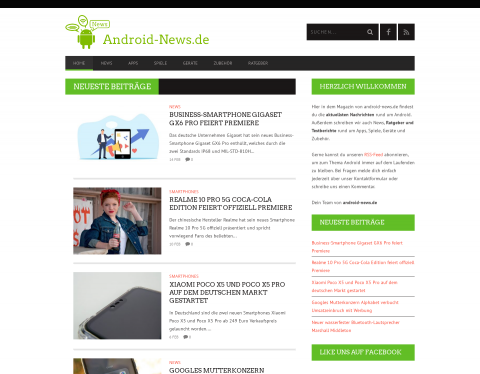Vorschau von Android News