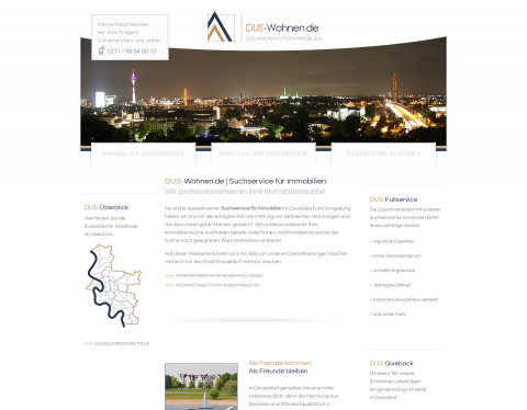 Vorschau von DUS-Wohnen.de | Vermietungsservice