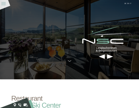 Website-Vorschau von Restaurant Seiseralm in Compatsch