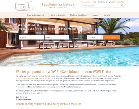 Vorschau von Finca Mallorca Ferienhäuser Fincas