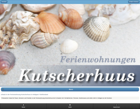Website-Vorschau von Urlaub in Ostfriesland