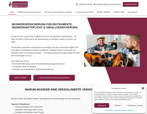 Vorschau von Musikerversicherung