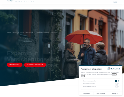 Website-Vorschau von J+C Budmiger GmbH