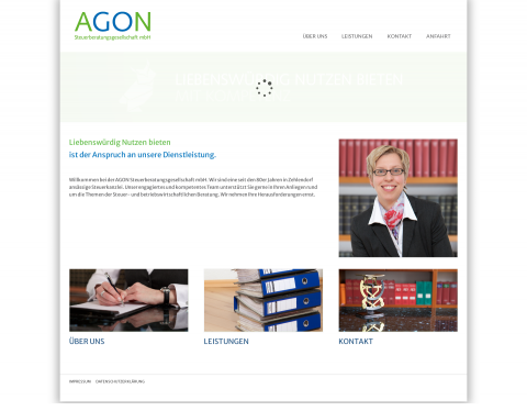 Website-Vorschau von Steuerberatung Buchführung