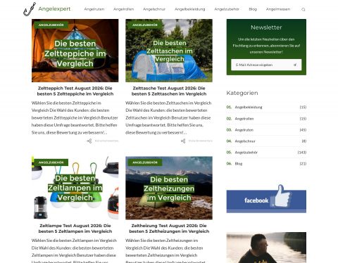 Website-Vorschau von Angelexpert
