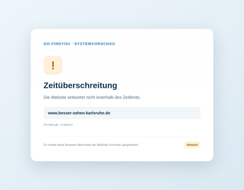 Website-Vorschau von Augenklinik und Laser-Zentrum