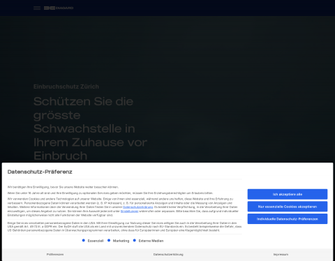 Website-Vorschau von Diagard AG