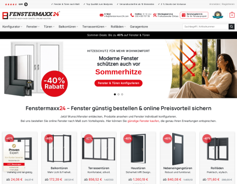 Website-Vorschau von Fenstermaxx24