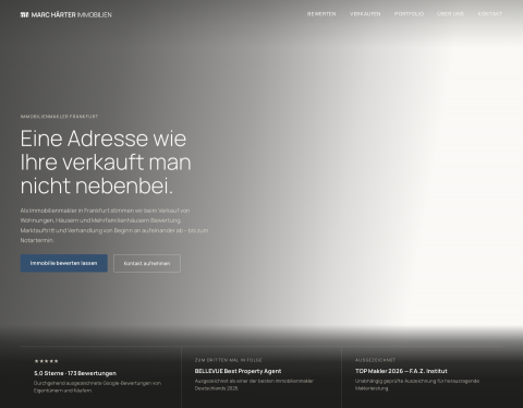 Website-Vorschau von Marc Härter Immobilien