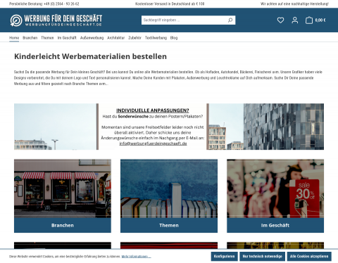 Vorschau von Werbung für dein Geschäft