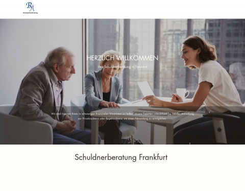 Website-Vorschau von Schuldnerberatung Frankfurt