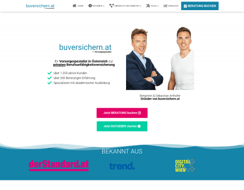 Vorschau von buversichern - Ihr Vorsorgespezialist zur Beruf
