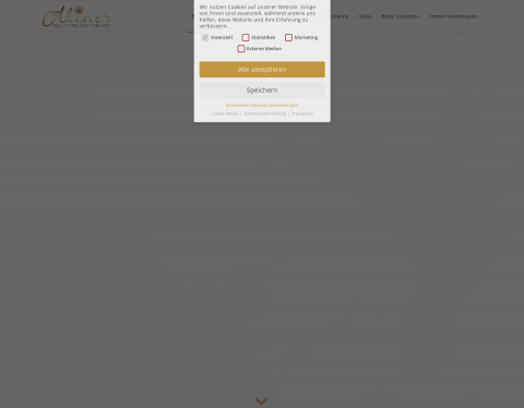 Website-Vorschau von Beauty Palace Koblenz