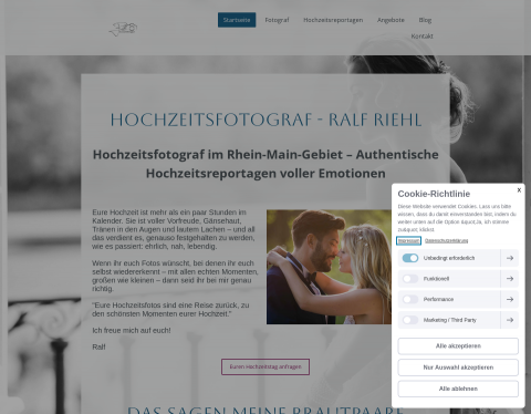 Vorschau von Hochzeitsfotograf - Riehl Art Pictures