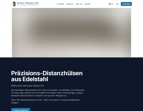 Website-Vorschau von Ihr Partner für Distanz
