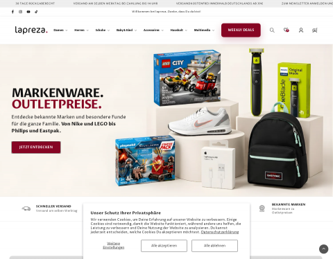 Vorschau von LapreZa- Online Shop für Bekleidung