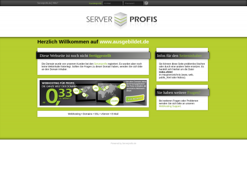 Website-Vorschau von Ausgebildet