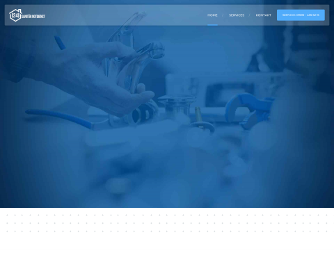Website-Vorschau von Sanitär Notdienst