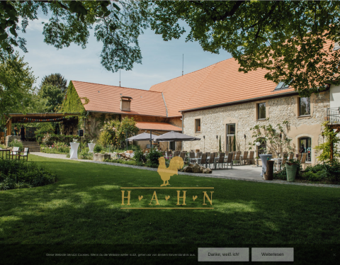 Website-Vorschau von Eventlocation Weingut Hahn