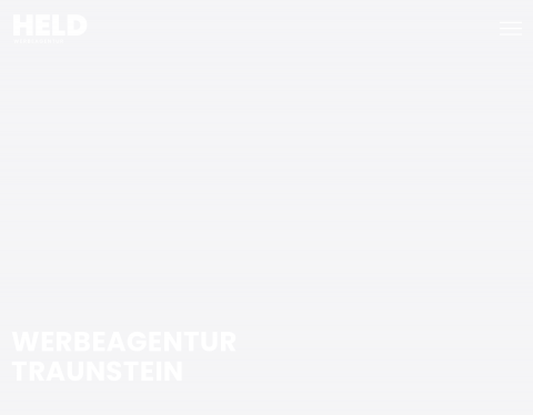 Website-Vorschau von HELD Werbeagentur