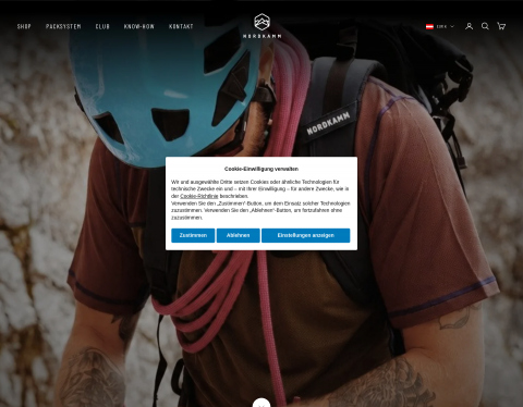 Website-Vorschau von NORDKAMM GmbH
