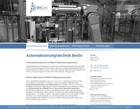 Website-Vorschau von SKDK GmbH - IT-Engineering